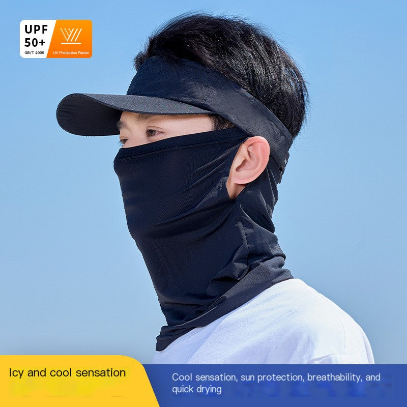 Ice Silk UV Protection Face Mask
