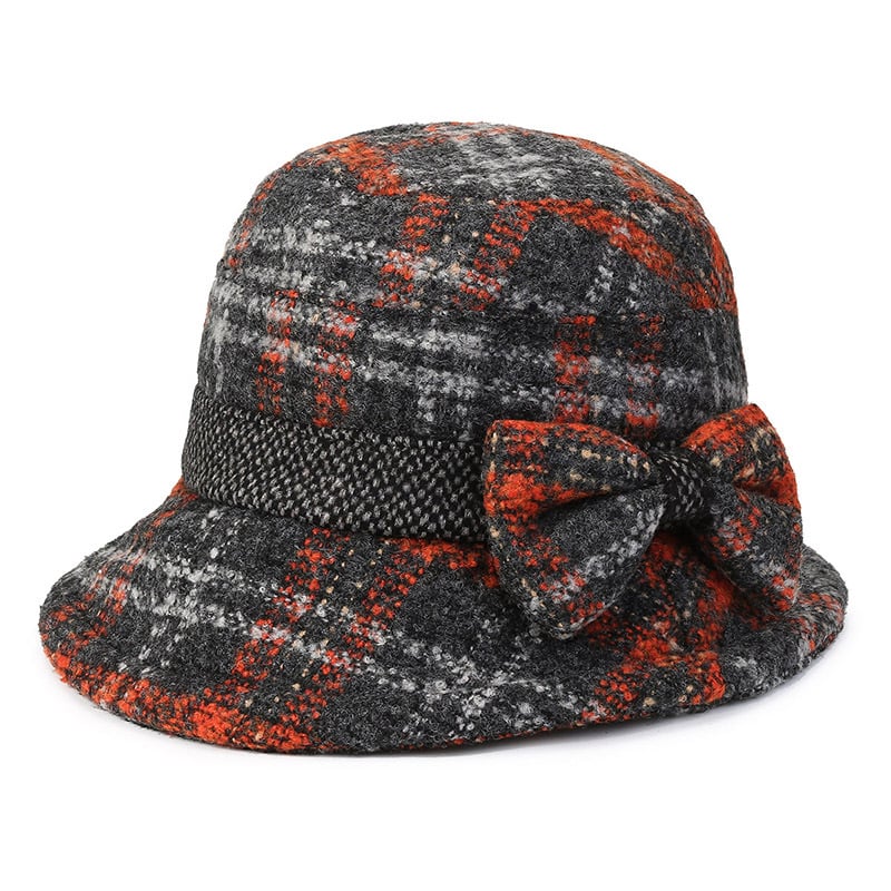 Women's Tweed Bucket Hat