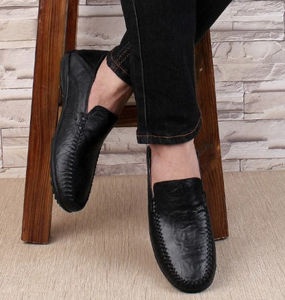 Men's Genuine Cowhide Casual Leather Shoes