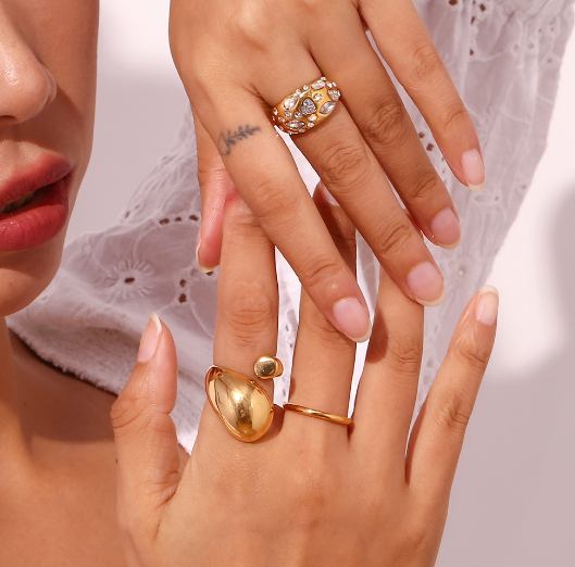 Rose Gold Ring for Women