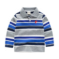 Boys Striped Long Sleeve T-Shirt
