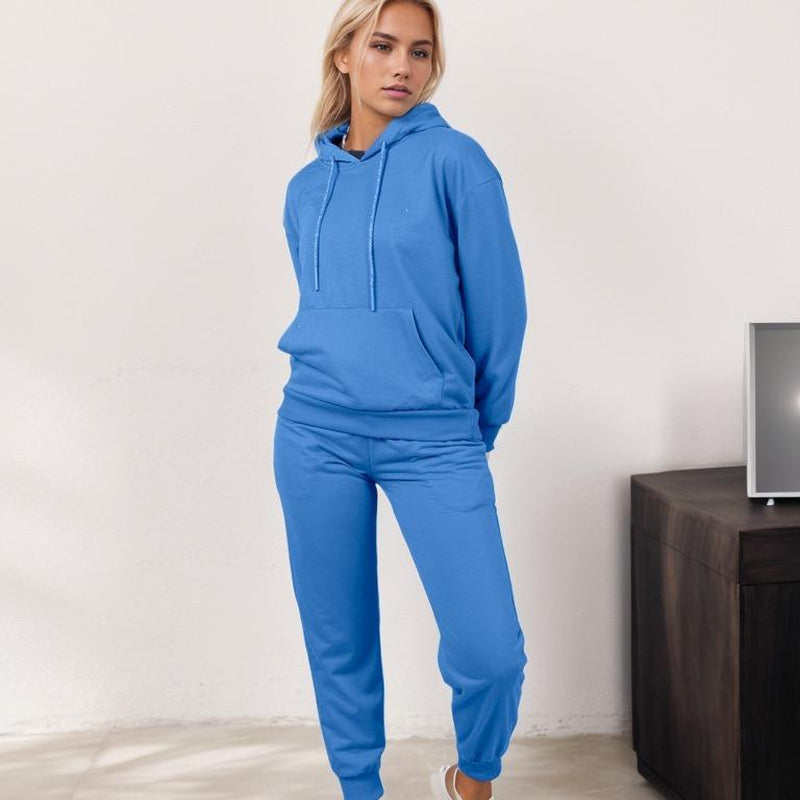 RED Marine Women's Hoodie Set – Long Sleeve Comfort Tracksuit in Multiple Colours