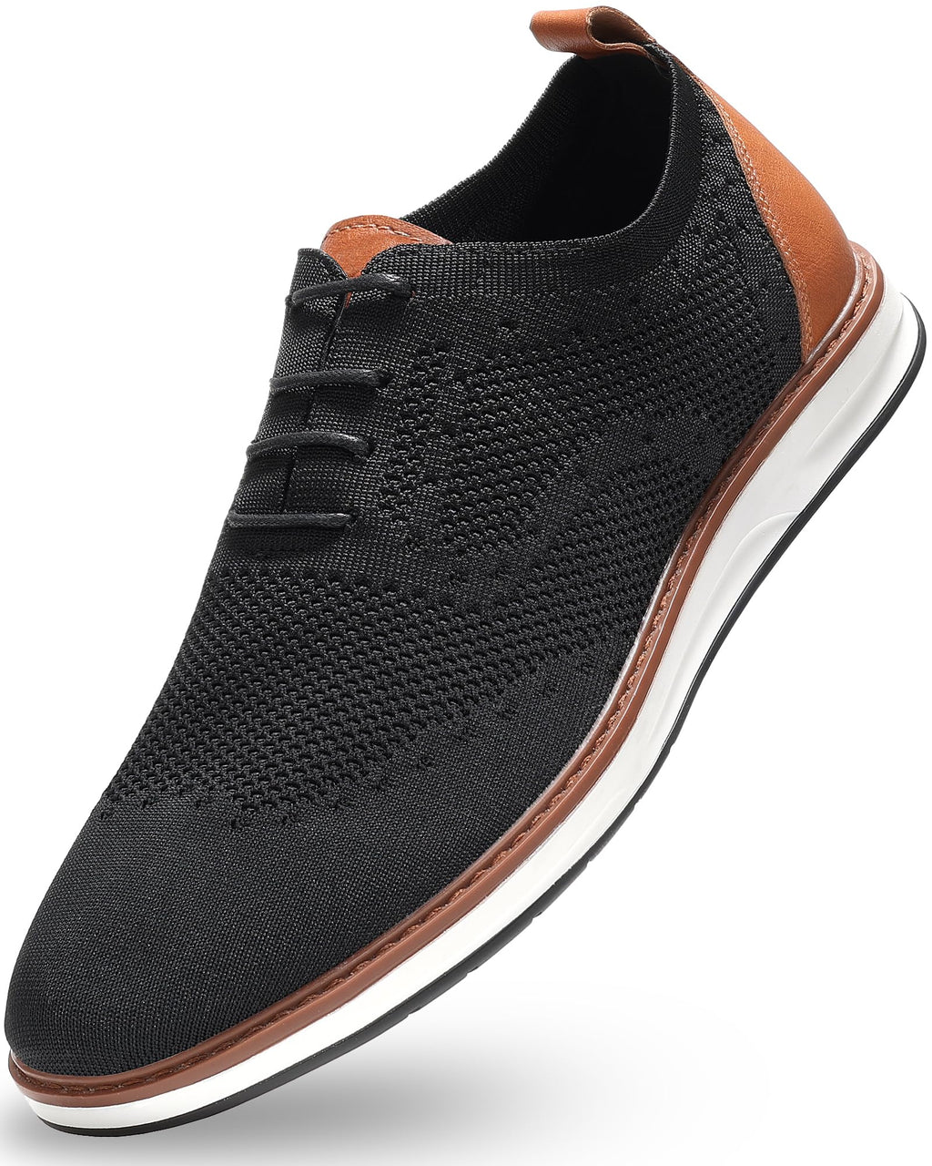 Atmungsaktive Herren-Oxford-Schuhe aus Strick
