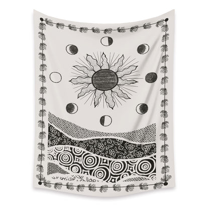 Custom Floral Wall Tapestry for Room Decor