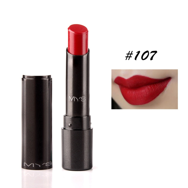 MYS Matte Lipstick – Long-Lasting Lip Tint & Lip Gloss, 12 Shades