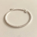 Sterling Silver Zircon Tennis Bracelet