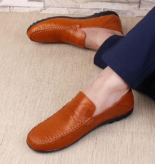 Men's Genuine Cowhide Casual Leather Shoes