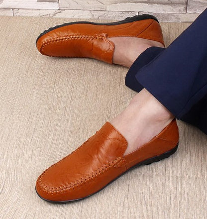 Men's Genuine Cowhide Casual Leather Shoes