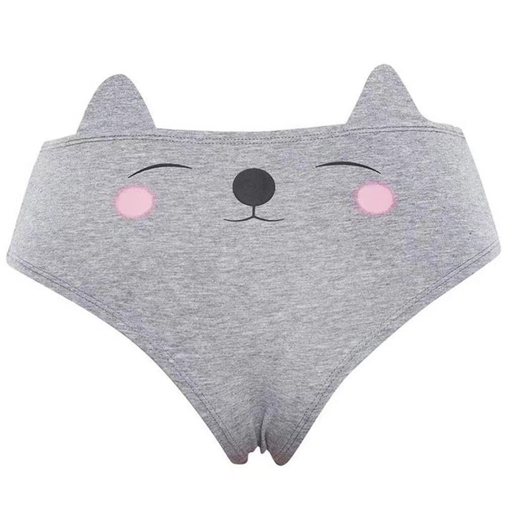 Women’s Cat-Print Briefs