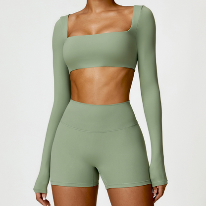 Women's Long Sleeve Activewear Top – Everyday Fitness Wear