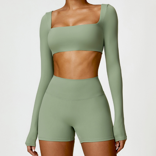 Women's Long Sleeve Activewear Top – Everyday Fitness Wear