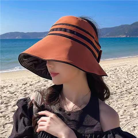 Women's UV Protection Brim Sun Visor Hat