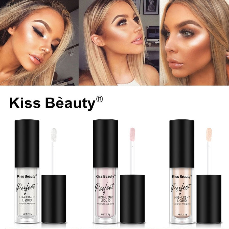 Liquid Highlighter & Bronzer – Face Illuminator, Primer & Contouring Makeup