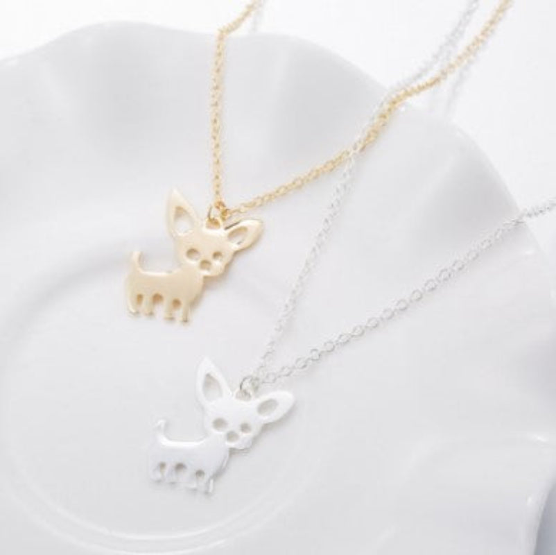 Chihuahua Necklace or Earrings