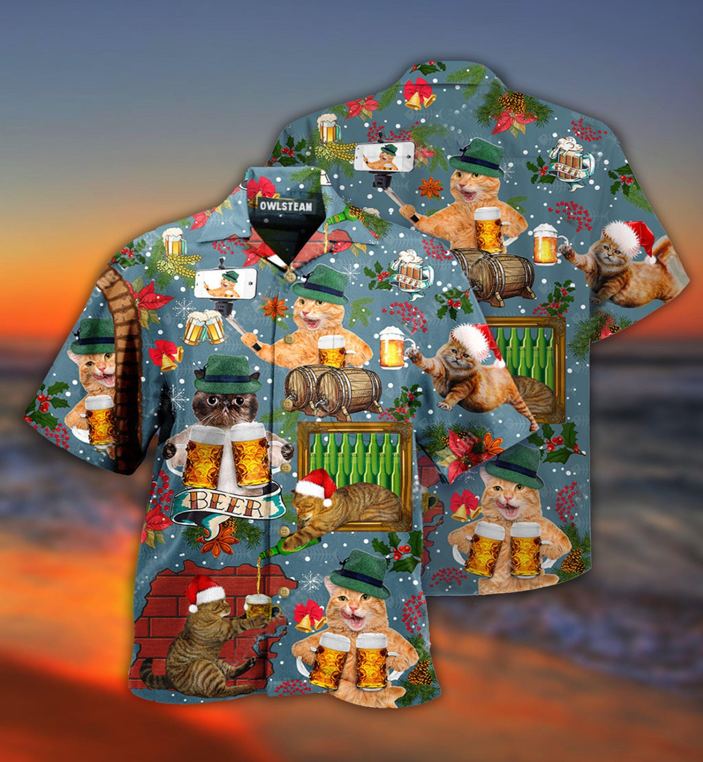 Hawaiian Casual Spandex Men's Shirt with Random Print