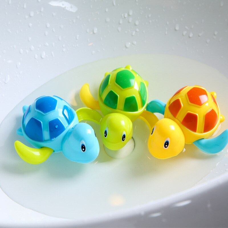 Aufzieh-Schildkröte Badespielzeug für Kinder - Lustiger Wasserspaß