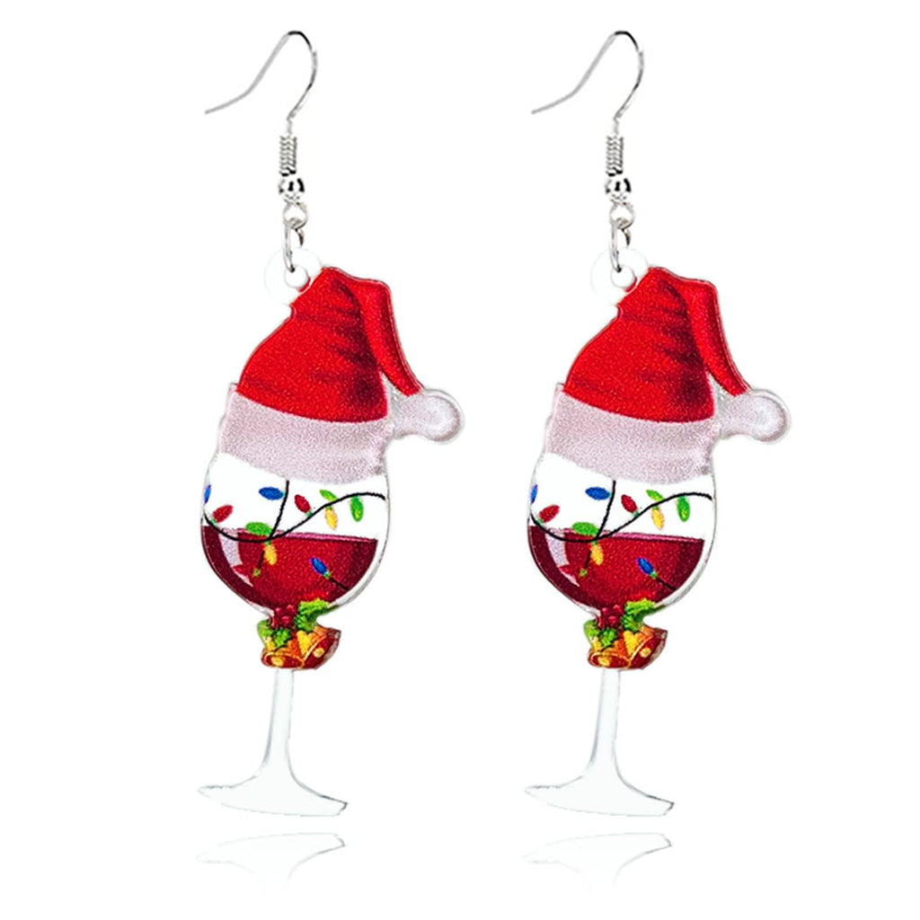 ONLYJUMP Christmas Animal Acrylic Earrings