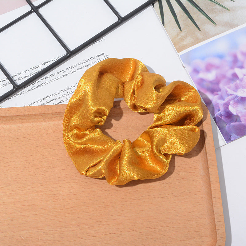 Crystal Satin Hair Ties for Women – 11 Colours