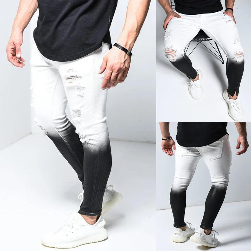 Women's Distressed Stretch Skinny Jeans