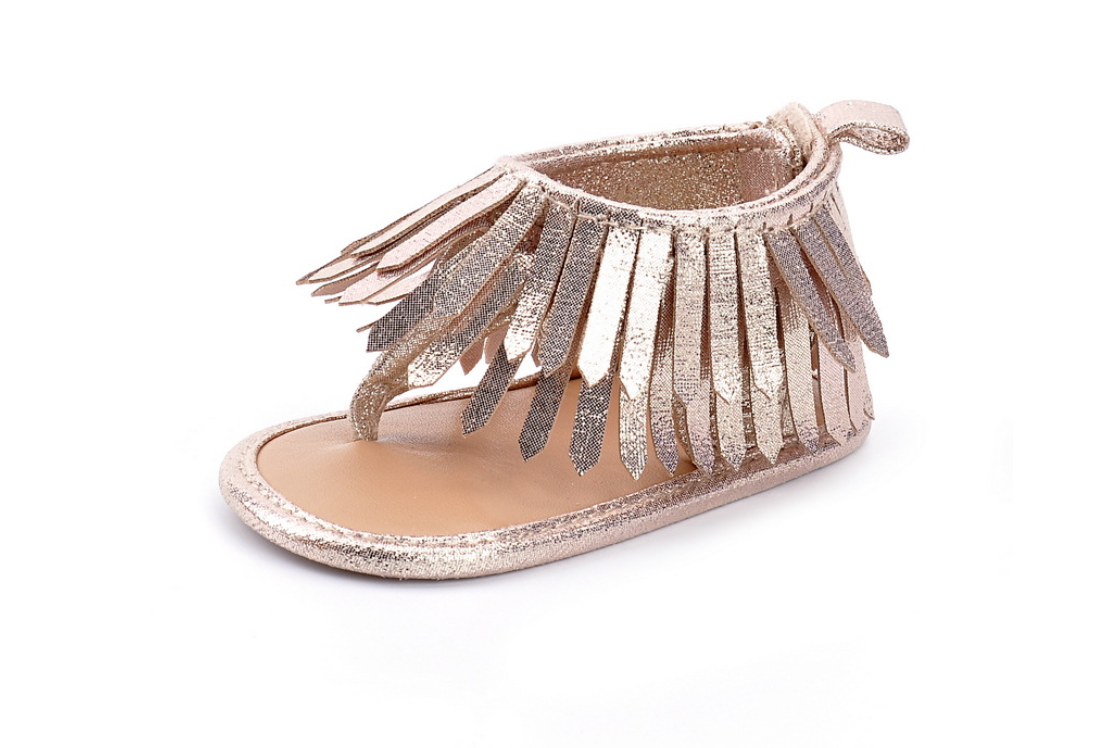 Kleinkind-Sandalen mit Quasten-Design