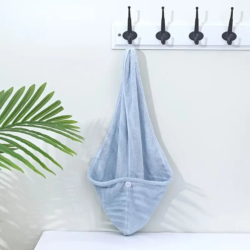 Microfiber Hair Towel Wrap for Curly Hair (1pc) – Gentle & Fast-Drying