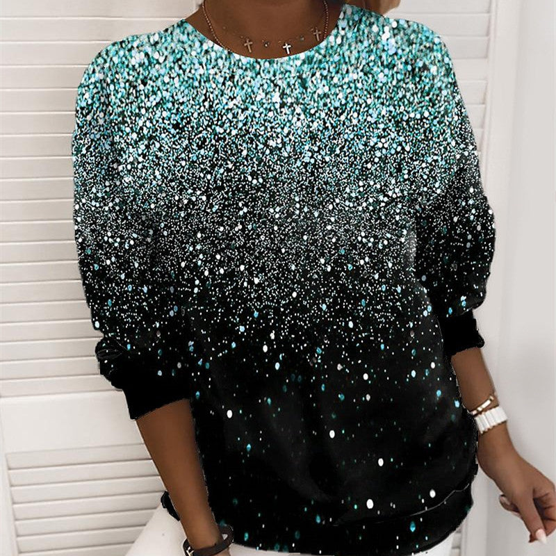 Women's Christmas Printed Sweater