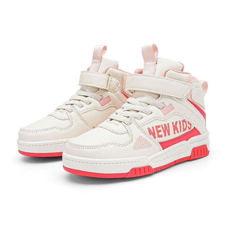 Kids’ Letter-Detail Casual Trainers
