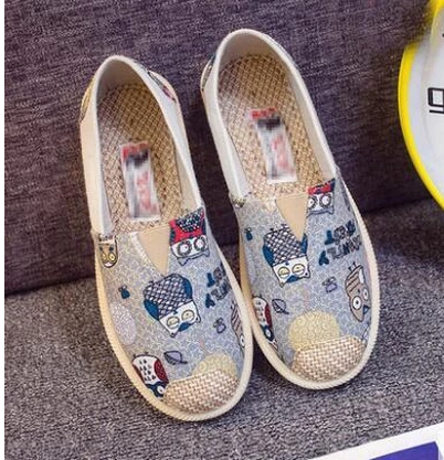 Flat Canvas Shoes for Pregnant Women