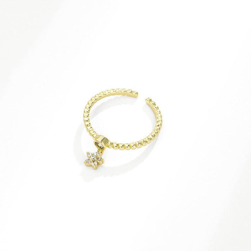 14K Gold-Plated Statement Ring