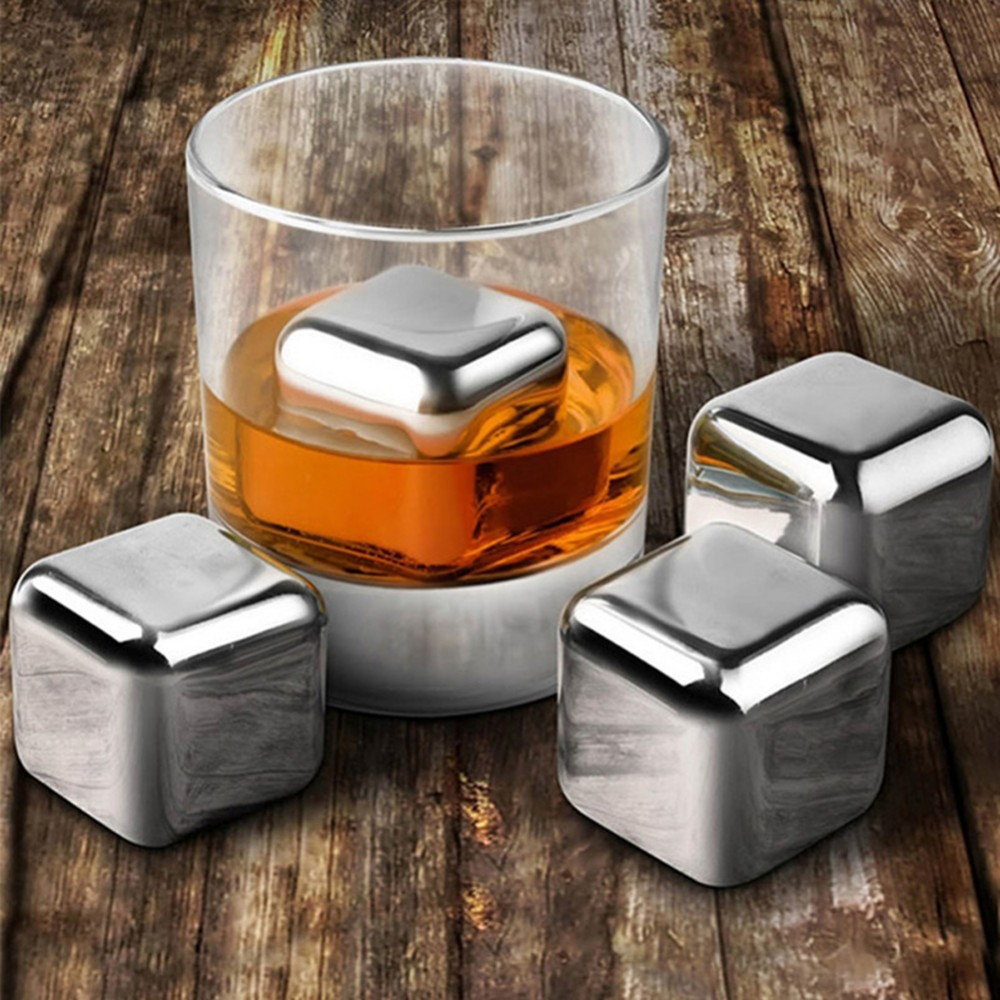 Wiederverwendbares Whisky-Kühlstein-Set