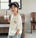 Kinder-Set aus Baumwoll-T-Shirt und Jacke | Weiß & Schwarz | Größen 110–170