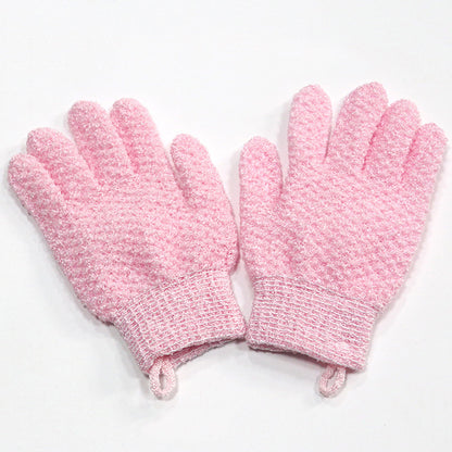 Exfoliating Bath Gloves & Body Brush for Skin Care