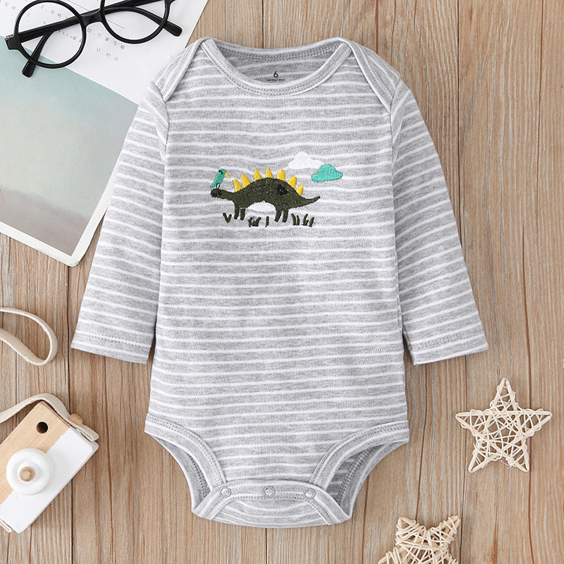 Baby Boys’ Animal Print Bodysuit Set, 3 Pieces