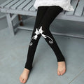 Kids' Cotton-Blend Stretch Leggings