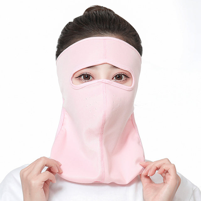 Eisseide UV-Schutz Vollgesichts-Sommermaske