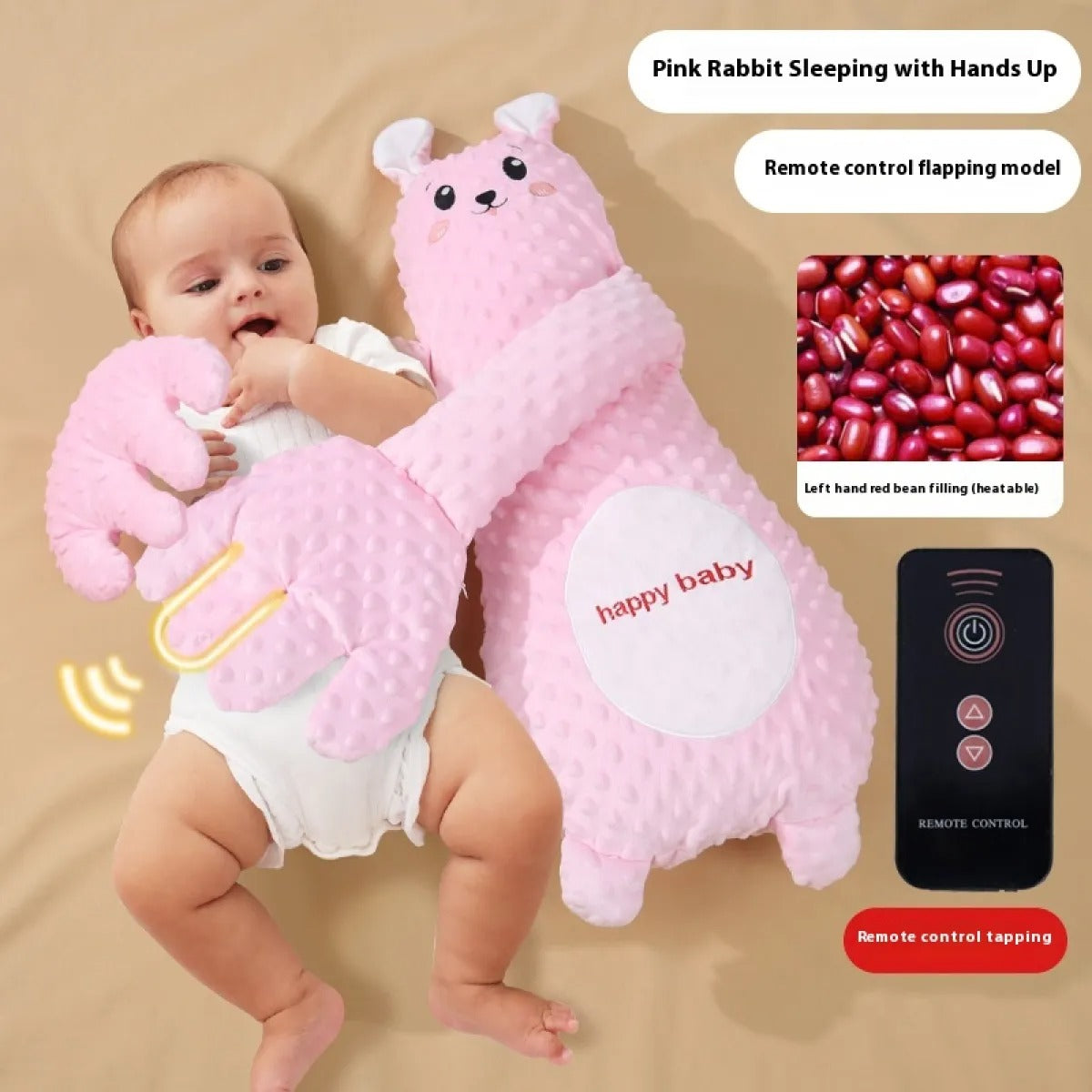 Palm Hug Patting Comfort Pillow