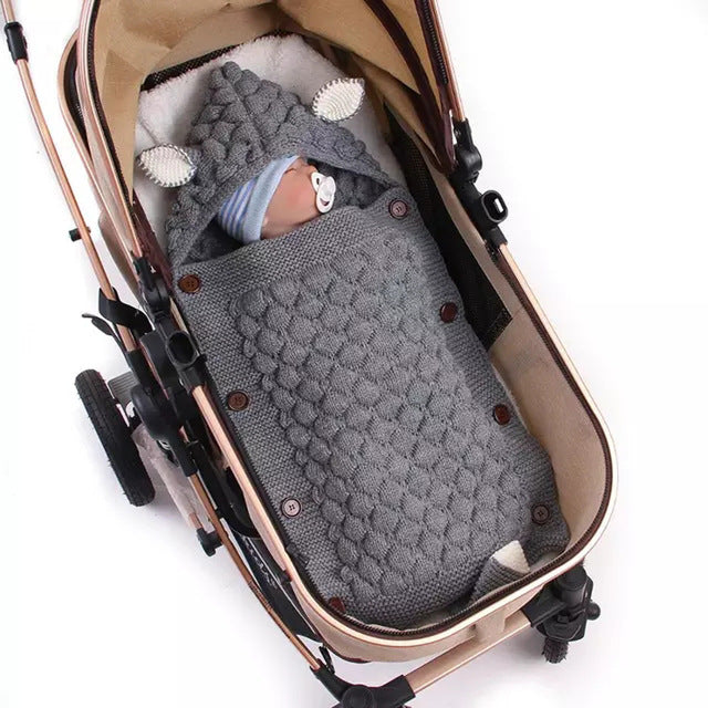 Newborn Baby Swaddle Wrap for Prams