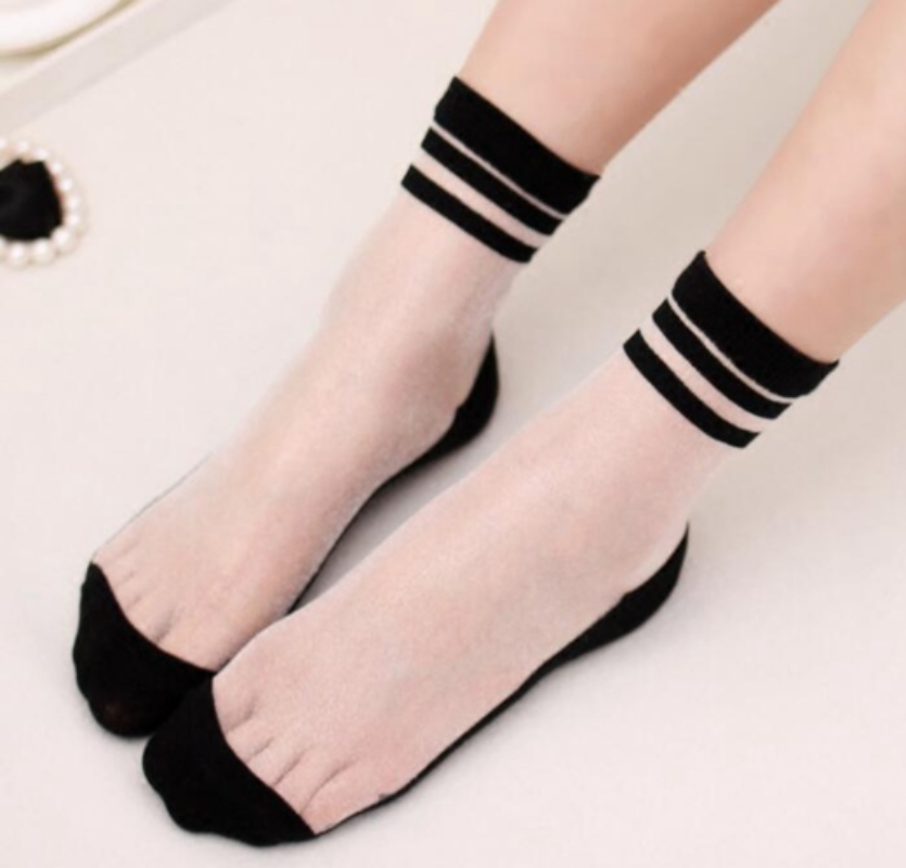 Women's Breathable Cotton Tube Socks