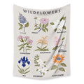 Benutzerdefinierter Blumenteppich als Wanddekoration