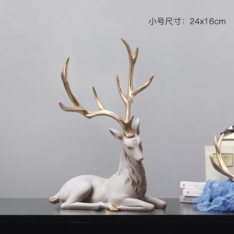 Resin Deer Figurine