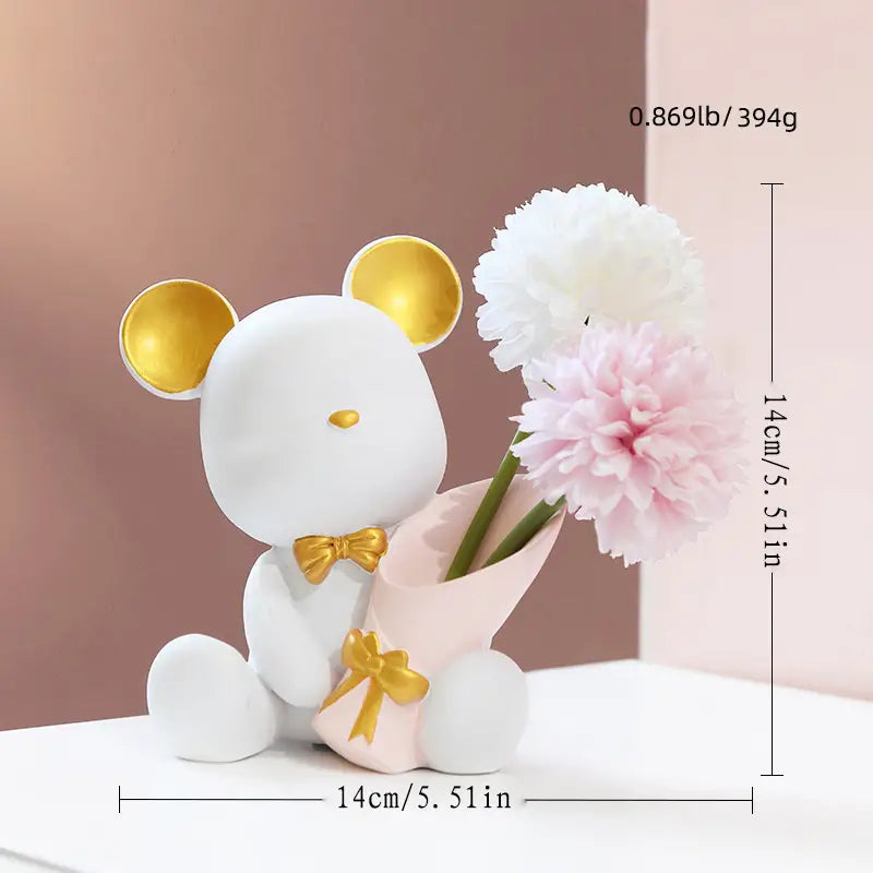 Mini Resin Bear Ornament
