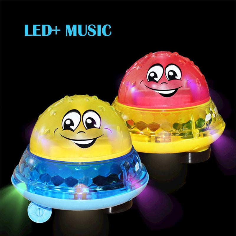 Electric Sensory Water Spray Ball With Lights And Music