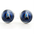 Gemstone Cufflinks for Men – Alloy Shirt Cufflinks in Silver & Bronze