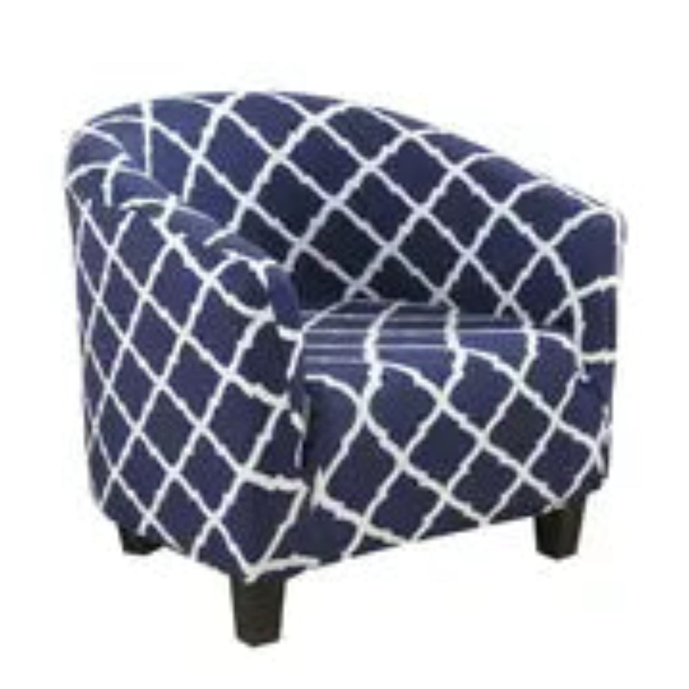 Housse de fauteuil en velours extensible pour la décoration du salon