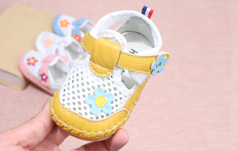 Lace Hollow Baby Sandals for Toddler Girls