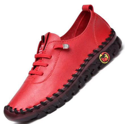 Women's Leather Handmade Shoes – Flat, EU 35–43, 5 Colours