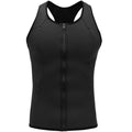 Men's Black Sports Shapewear Vest