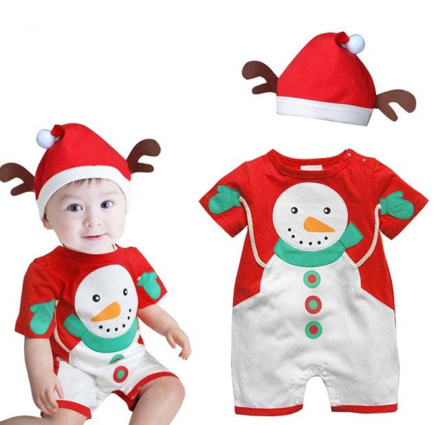 Baby Christmas & New Year Outfit Set