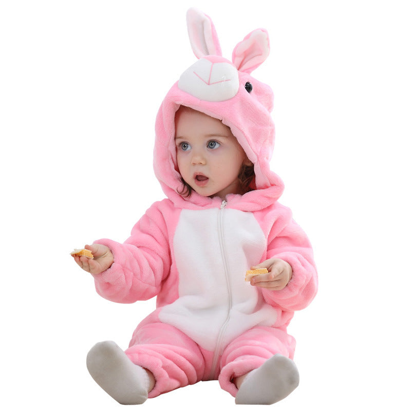 MICHLEY Plush Animal Romper