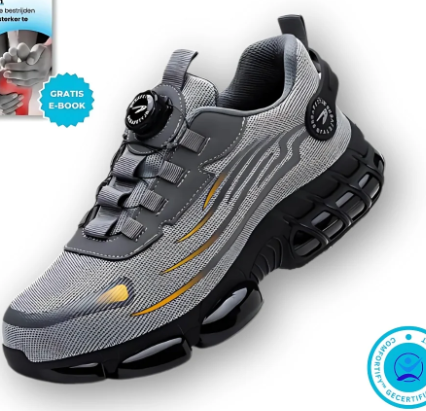 Men's Indestructible Work Shoes with Laces – Anti-Smash, Anti-Puncture, EU 36–48